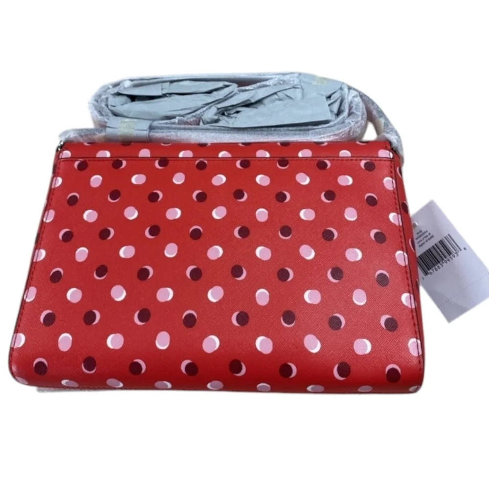 NWT NEW Kate Spade ♠️ Cove Street Dody Fiesta Dot Crossbody Bag Digital Red